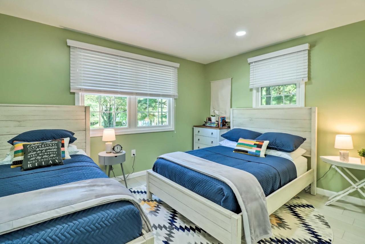 Pocono Mountain Escape With Game Room Walk To Lake! Albrightsville Exteriör bild